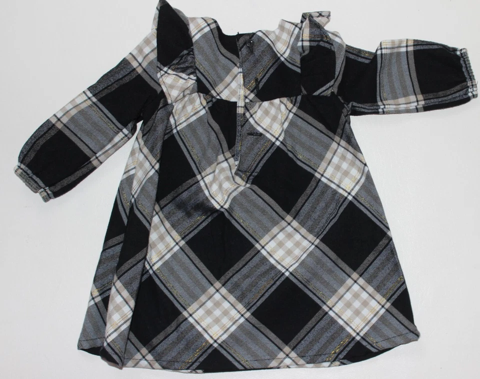 Nuevo sin etiquetas Vestido a Cuadros Infantil Niñas JUST ONE YOU Talla 6 Meses Foto 3 de 3