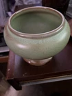 Frankoma Pottery Plainsman Green Planter 22A