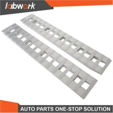 Labwork 84"x14" Aluminum Ramps 6000Lbs Car Trailer Truck Hook End 2Pcs Ramps