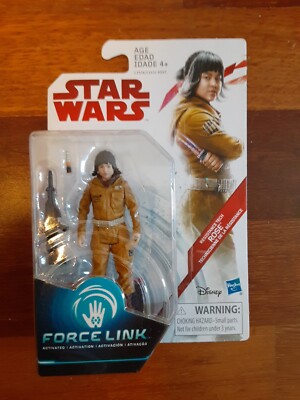 Hasbro Star Wars Resistance Tech Rose Force Link Action Figure, mint on card