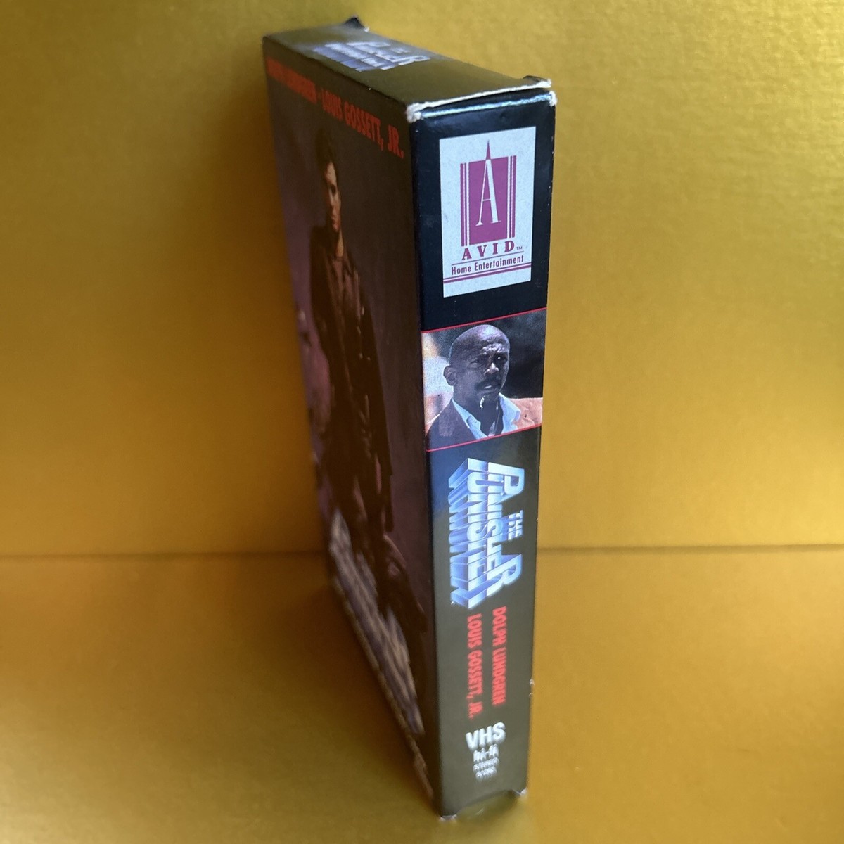 The Punisher VHS 1989 Dolph Lundgren Louis Gossett Jr Video