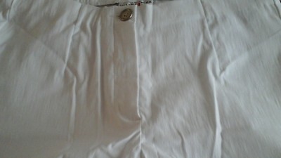 NEU TV  HELENA VERA weiss SUPER 40 LÄNGE 20 KOMFORTBUNDHOSE Benga MONI