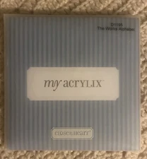 Close To My Heart My Acrylix The Works Alphabet Clear Stamp Set