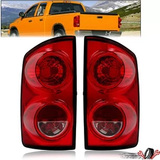 For 2007-2008 Ram 1500 2007-2009 Ram 2500 3500 Tail Lights Brake Lamps Set Pair