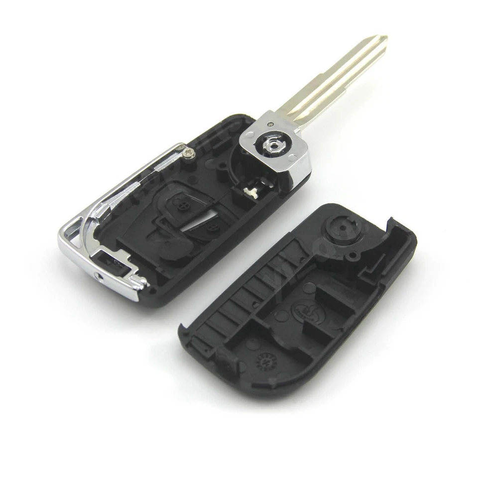 Funda Carcasa Llave Abatible Remoto Remodelación Para Mitsubishi ELEC I-MEIV Eclipse 2 Botones Foto 3 de 4
