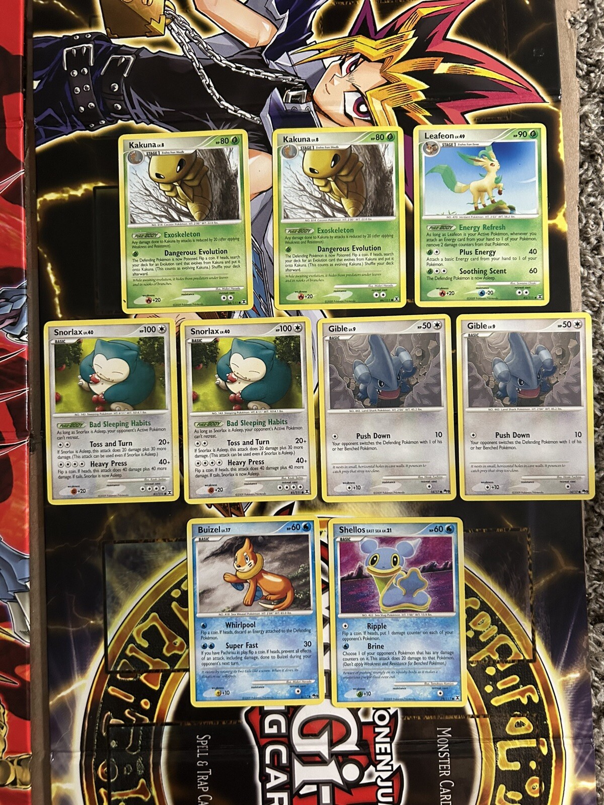 Pokemon TCG - Rising Rivals Lot - 6 Cards, Non-Holo - 3 Free Pop Series 9