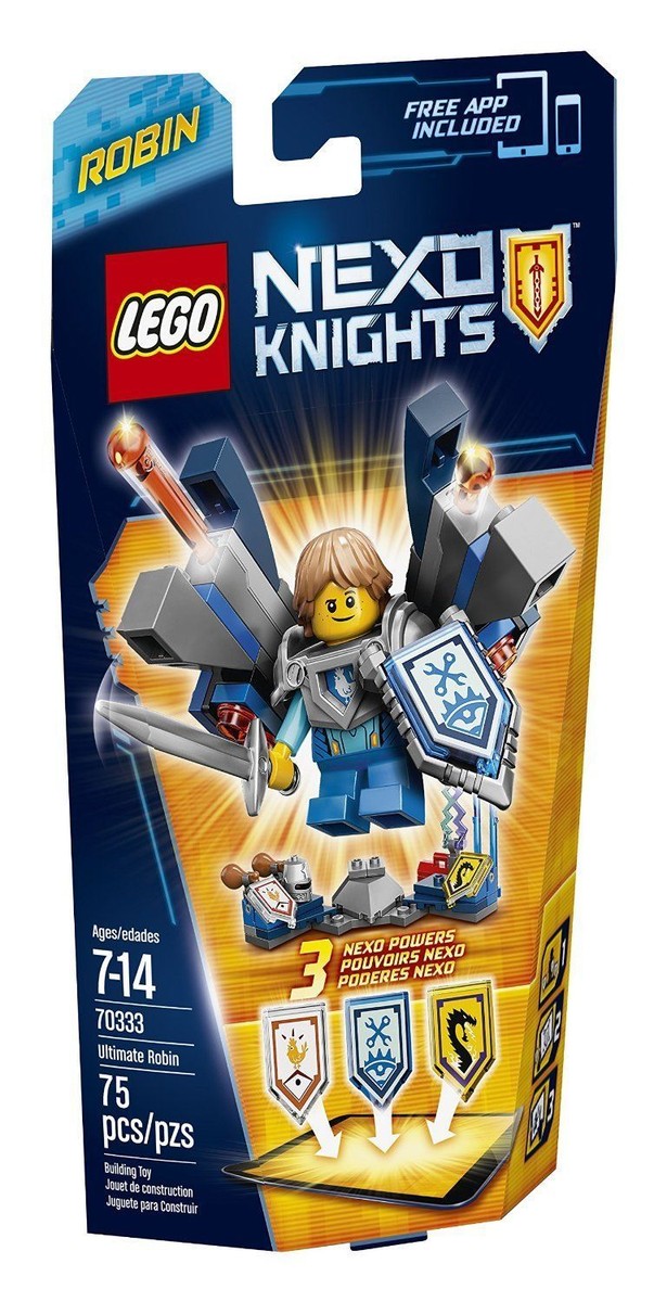70333 ULTIMATE ROBIN lego castle NEW legos set NEXO KNIGHTS nights