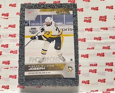 2021 Topps Now NHL Stickers Pierre-Olivier Joseph RC #31 Pittsburgh Penguins
