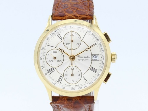 Philip Watch Chronograph Automatic Chaux de fond 18k Gold | eBay