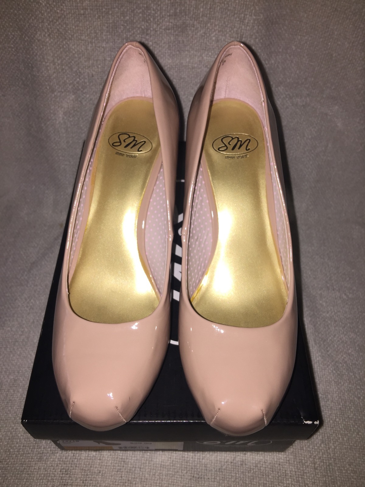 SM New York Glaze Style Blush Dress Shoes, Size 71/2 eBay