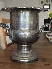 Silver vase