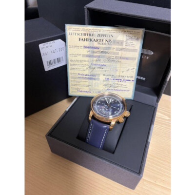 Zeppelin Watch LZ126 Navy x Rose Gold | eBay