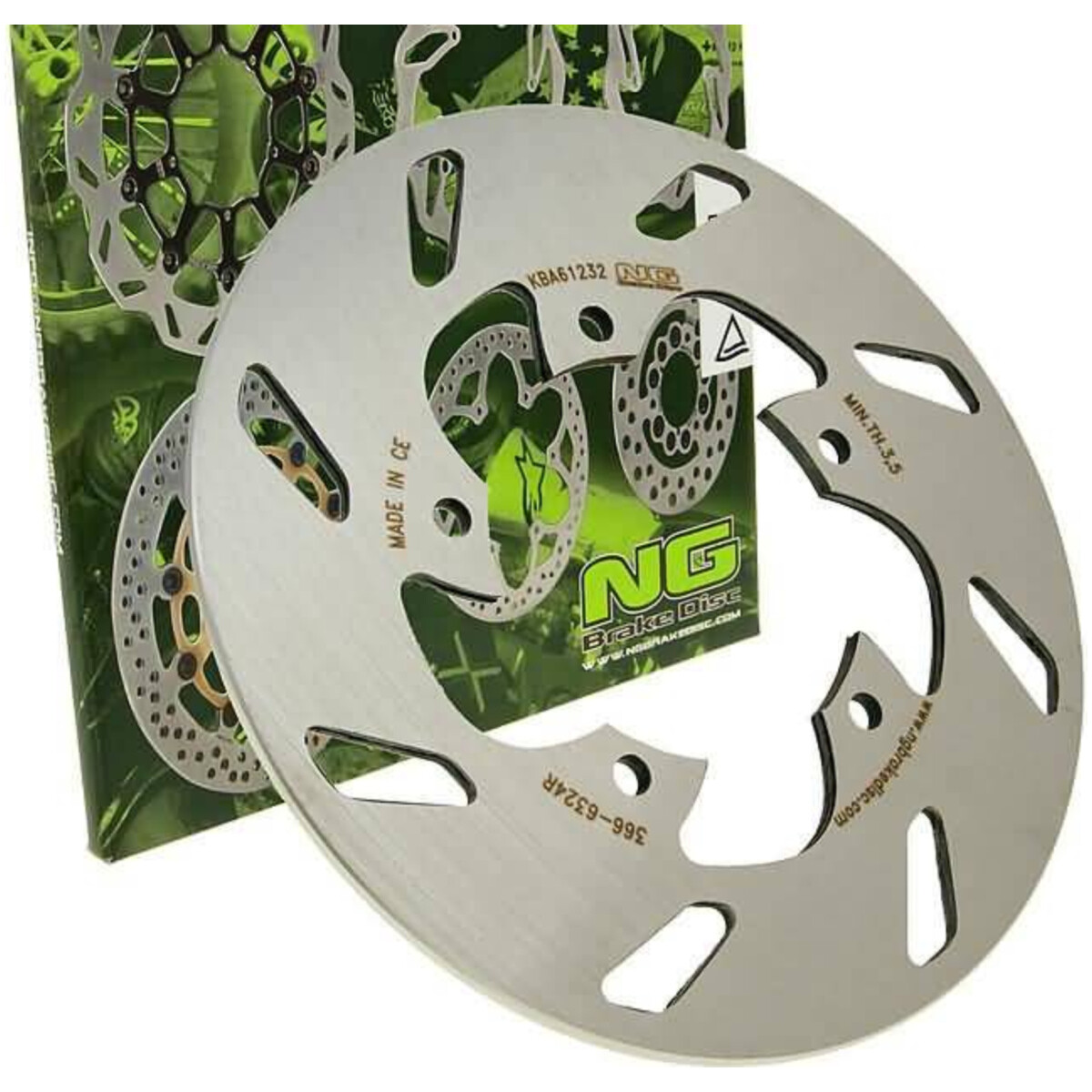 Disque de frein NG haute précision 175mm Piaggio Gilera