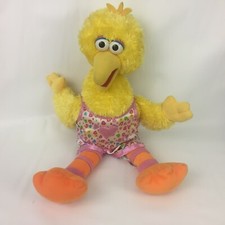  J5 Y2K 2006 BAB Build-A-Bear Sesame Street Big Bird Plush Stuffed Animal 21"