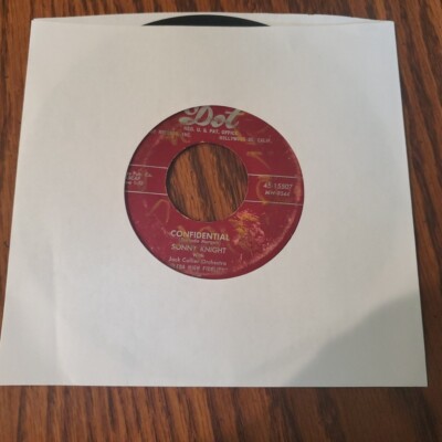 45 RPM Sonny Knight DOT 15507 Confidential / Jail Bird VG | eBay