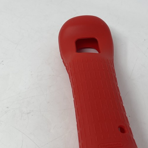 Red Mario Silicone Sleeve Case Only RVL-022 For Motion Plus Controller OEM - Picture 7 of 7