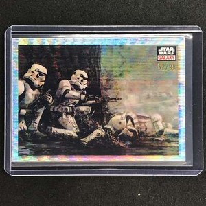 2023 Star Wars Galaxy Chrome Pinned Down Base Wave 52/99