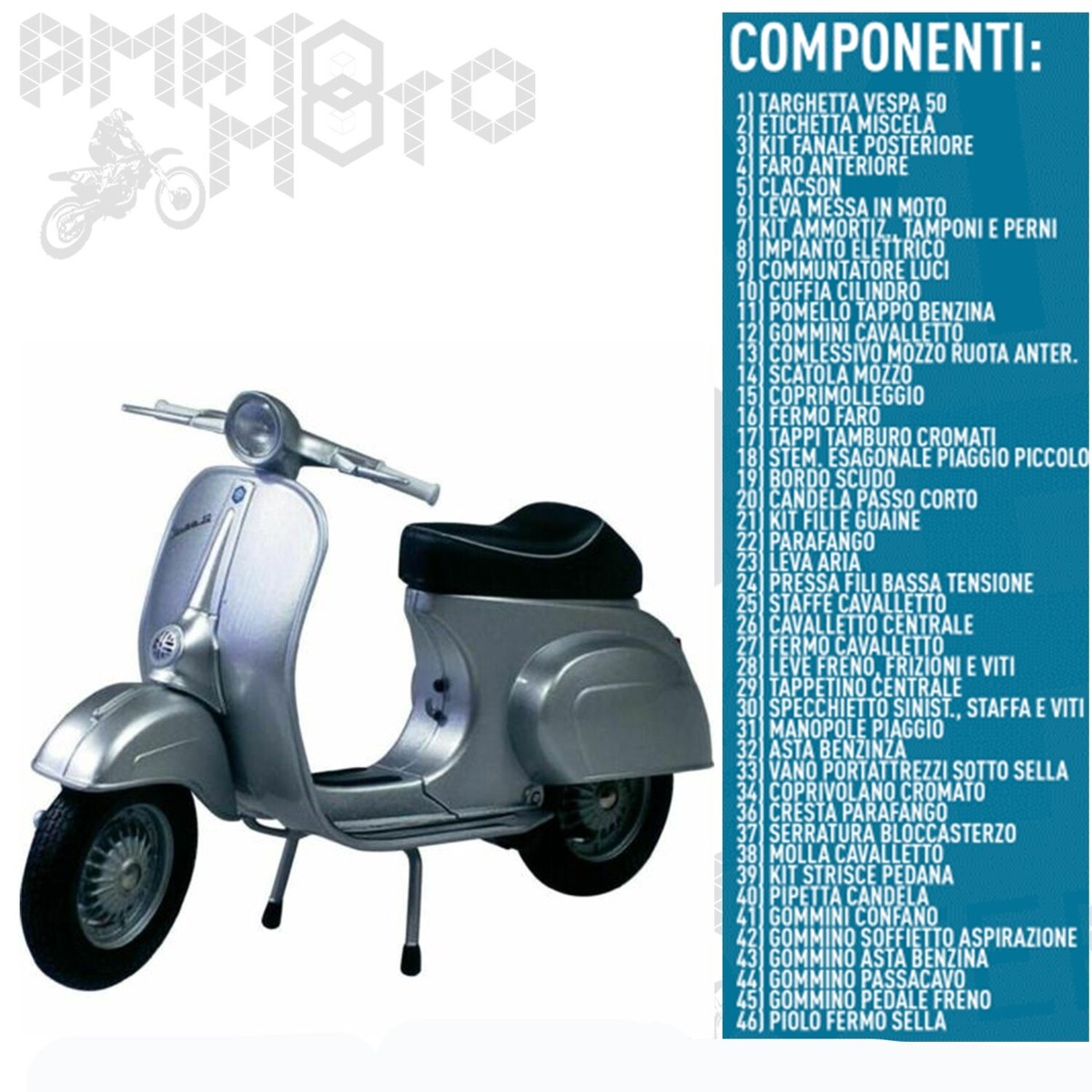 Faro Tondo Vespa 50 R 1973 Vespa 150 Colori Vespa 50 R Vespa 50