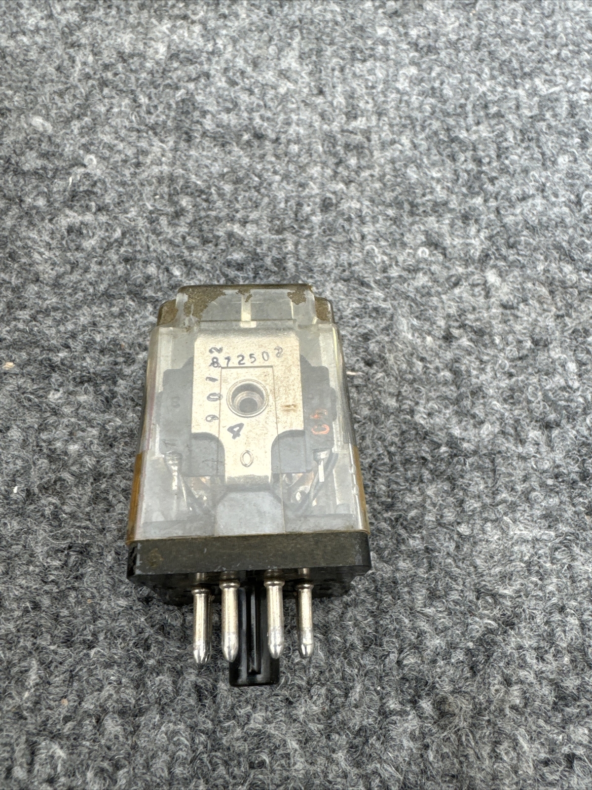 Lot Of 5 - Dayton 1A484E 12VDC 8 Pin 10A General Purpose Relay Socket Mounted