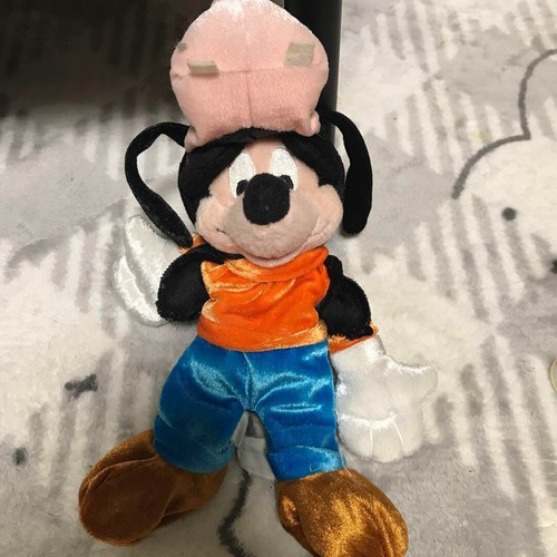 Overseas park Disney Goofy costume Mickey plush toy #d892f3