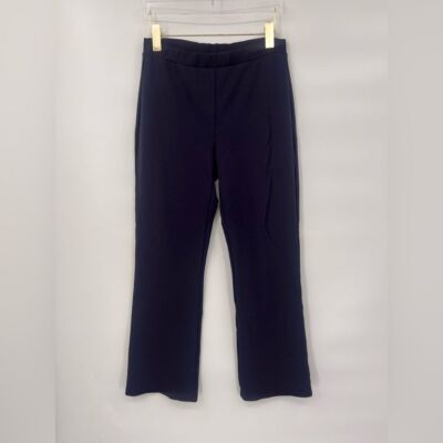 Max Mara leisure navy blue wide leg pants size medium