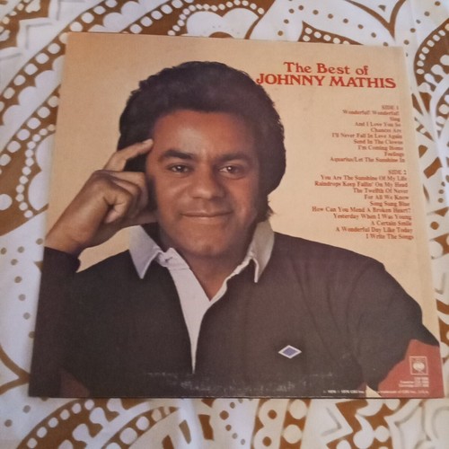 Johnny Mathis - The Best Of Johnny Mathis Vinyl LP Vinyl. Australia - Picture 2 of 4