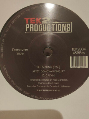 Donovan King Jay - See and Blind  (7'', Single) (Near Mint (NM or M-)) - 30302778