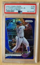 🔥2020 Panini Prizm #165 Vladimir Guerrero Jr Blue Mojo Prizm 15/175 PSA 9 Pop 1