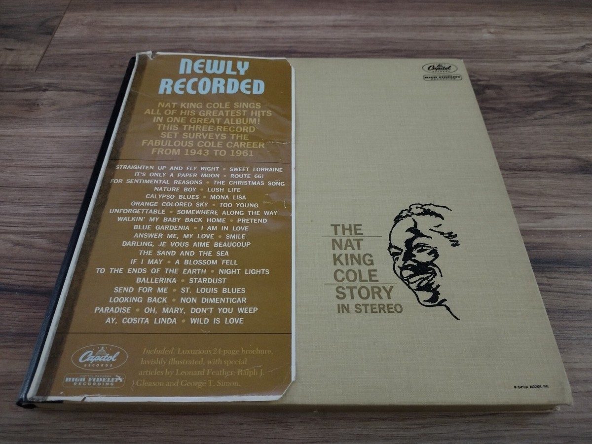 THE NAT KING COLE STORY 1943-1961 Vinyl LP Box Set 24 Page