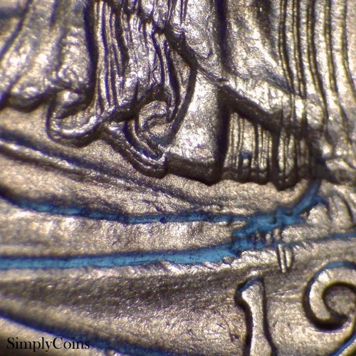 1943-D Walking Liberty Half Dollar AU About Uncirculated DDO Doubled Die Obverse - Picture 10 of 13