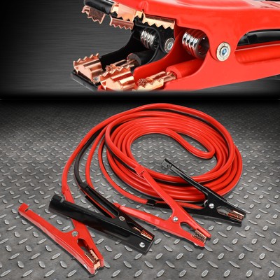 HEAVY DUTY 4 GAUGE 25 FT BATTERY BOOSTER CABLE EMERGENCY POWER JUMPER 500 AMP