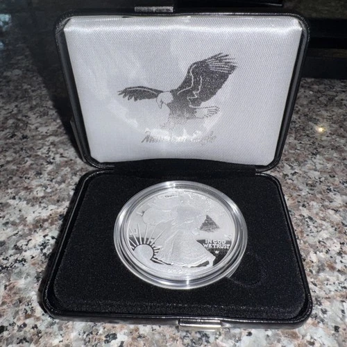 2026-P  Proof American Silver Eagle 1 oz .999 Silver w/ Box  Congratulations Set
