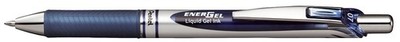 12x Pentel BL77-CAX Liquid Gel-Tintenroller Energel marineblau