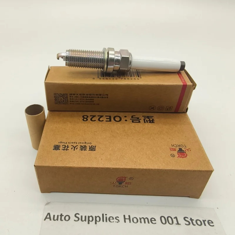 4pcs OE:10099079 TORCH OE228 Spark Plug For MG MG5 2022- 1.5L Roewe D7 DM i5 