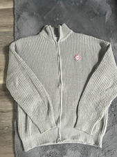 Casa Blanca Herren Strickpullover L grau Steh...