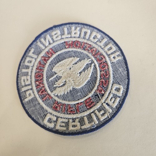 VINTAGE PATCH: NRA NATIONAL RIFLE ASSOCIATION PISTOL INSTRUCTOR - Picture 2 of 2