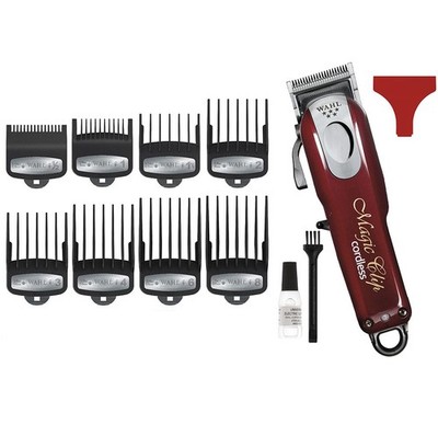 Wahl Hair Clipper Magic Clip Cordless Bordeaux/Silver Hair Trimmer
