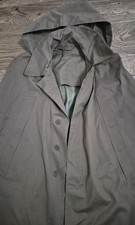 Military USSR Russian Army Soviet Soldiers Cloak Tent Poncho Hooded Rain Coat 89
