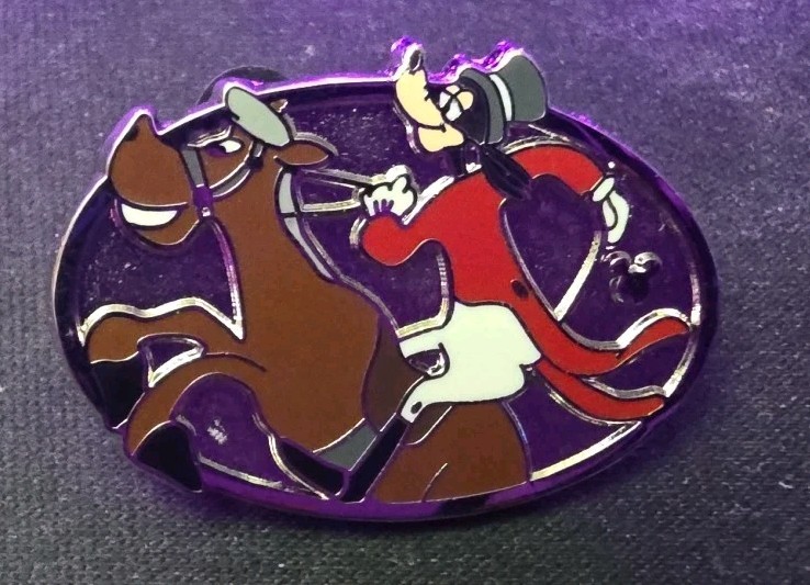 Horseback Riding - Goofy Shorts Sport - Hidden Mickey 2013 Disney Pin 97220