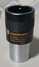 Celestron 93506 1.25" 2x Barlow Ultima SV Series Multi-Coated Lens Made In Japan