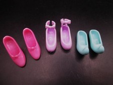 Zapatos Muñeca Princesa Disney ~❤️~ Lote 3 Pares Aurora, Rapunzel, Jazmín #834
