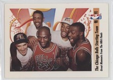 1991 Skybox Michael Jordan Scottie Pippen Horace Grant John Paxson #337 HOF 15t9