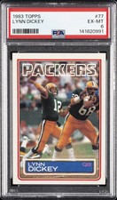 1983 TOPPS #77 LYNN DICKEY PSA 6