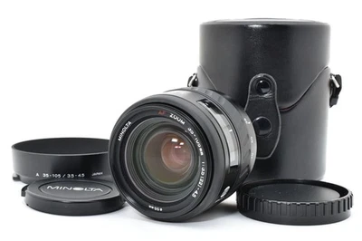 【Presque comme neuf】Objectif MINOLTA AF ZOOM 35-105mm F3.5-4.5 avec capot et ... - Photo 1/4