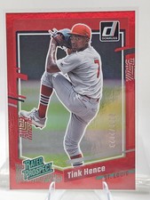 2023 Panini Donruss - Rated Prospect Holo Red #40 Tink Hence 0830/2023 (RC)