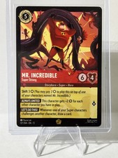 Disney Lorcana Mr. Incredible - Super Strong 127/204 EN Ruby Shift Regular