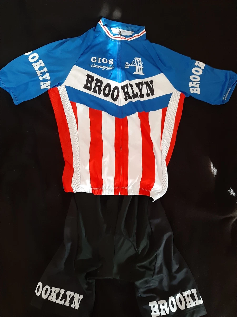 Gios Brooklyn Chewing Gum Campagnolo bicicleta de carretera conjunto camiseta y pantalones - RETRO