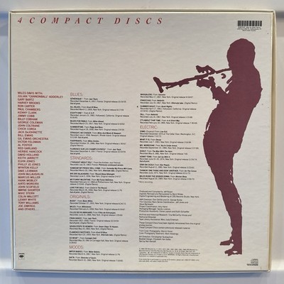 Miles Davis The Columbia Years 1955-1985 4CD Box Set Jazz CBS 