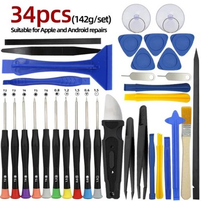 16-teiliges Handy Reparatur Werkzeug Set Schraubendreher Set iPhone iPod iPad Samsung UK