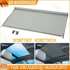 Grau Schiebedach-Sonnenblende 1K9877307 1K9877307A f&uuml;r VW Audi Q5 Skoda Sitz